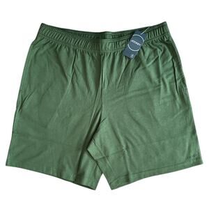Jockey Green Knit Short, M